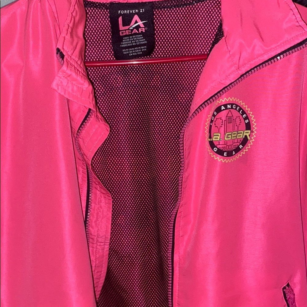 Forever 21 Neon Pink LA Jacket